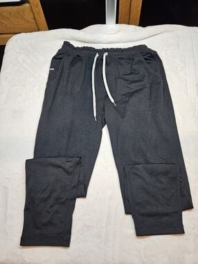 Vuori Ponto Performance Pants Black Sz M Lounge Activewear